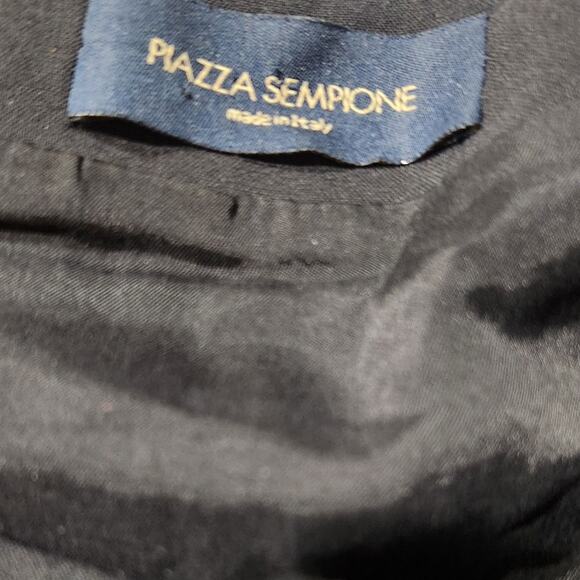 Piazza Sempione Designer wool blend cocktail dress ruffled bottom IT 46 (US 10) - Picture 9 of 9